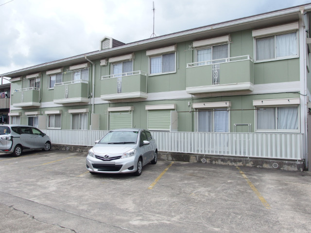 ハミング本田の駐車場