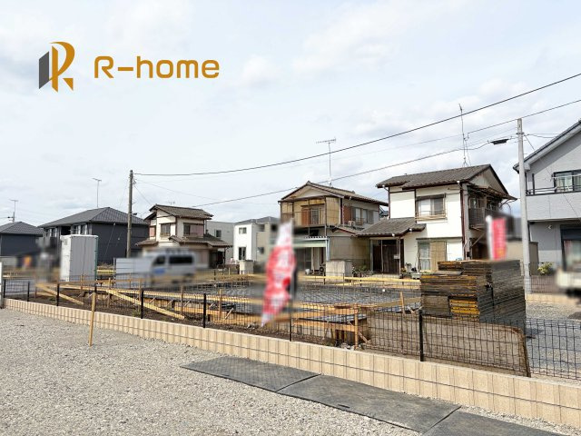 第2古河市諸川　新築戸建て　3号棟の外観|ご予約を頂ければ、『平日』はもちろん『早朝』や『夜間』もご見学可能です♪お気軽にお申し付けください♪