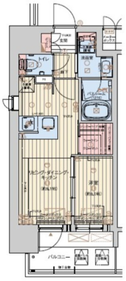【間取り】 | レオンヴァリエ長堀通