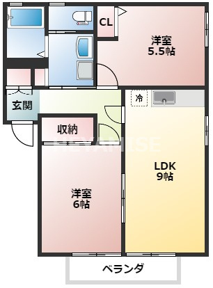 フレグランスヒルズの間取り