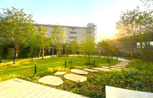 プレミスト有明ガーデンズの庭|ハーベストガーデン