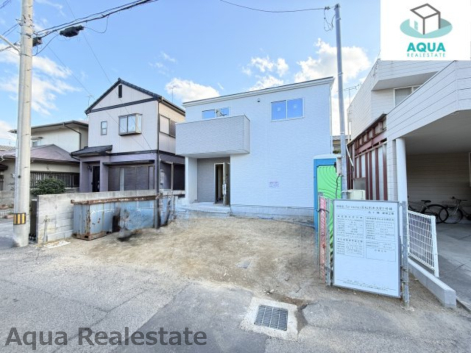 高松市木太町　新築戸建の庭|お庭が付いています