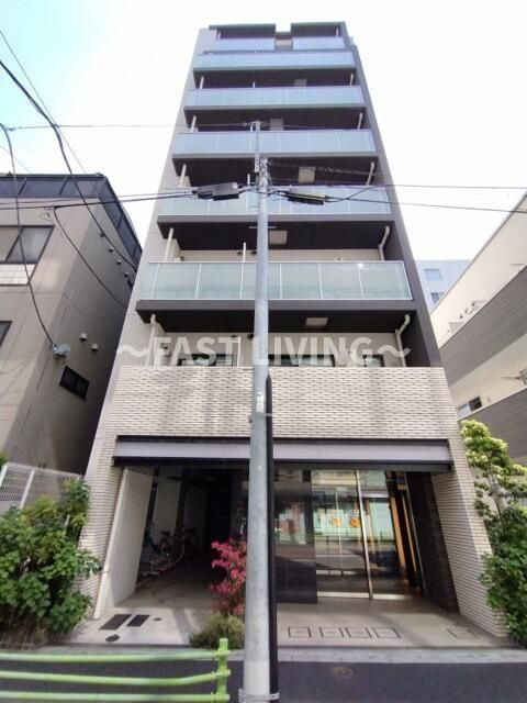 クレイシア月島のエントランス