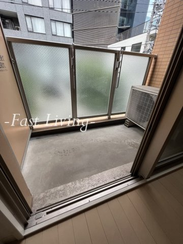 ルミナス神楽坂のバルコニー