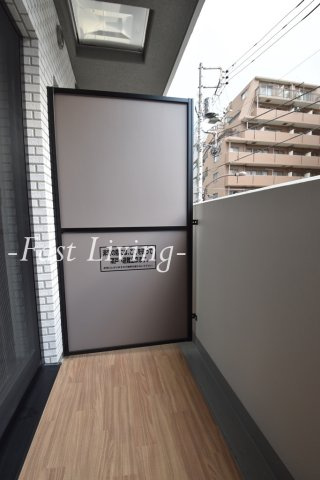 レクシード神楽坂のバルコニー