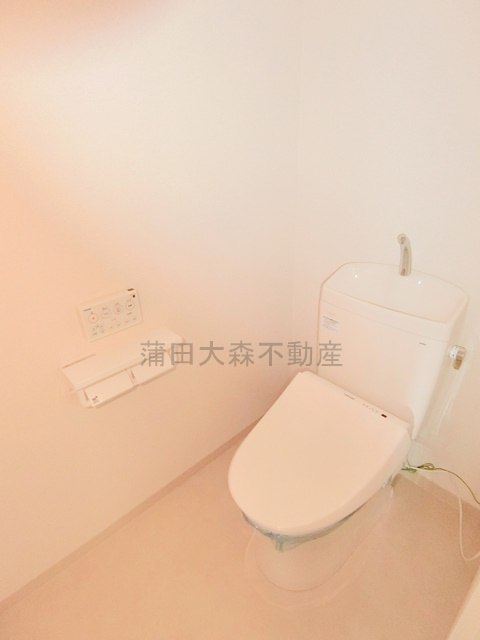 山王ガーデンハイツのトイレ|温水洗浄便座