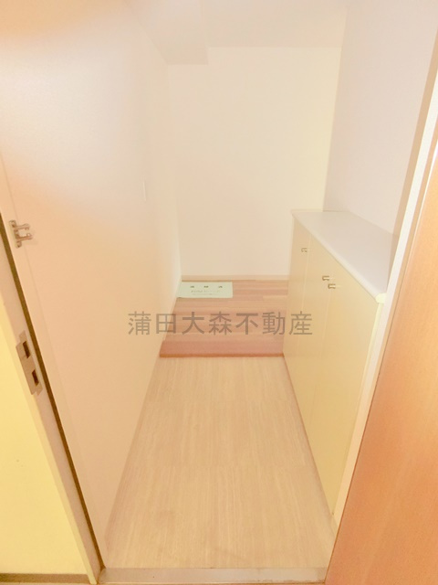 山王ガーデンハイツの玄関