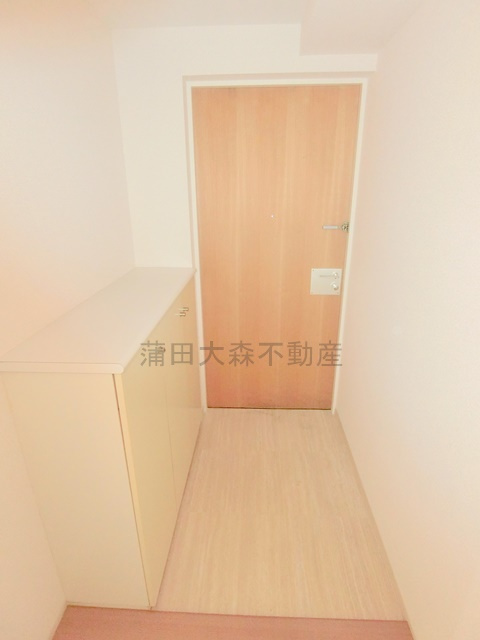 山王ガーデンハイツの玄関