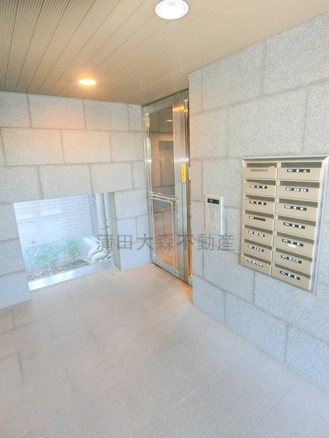 山王ガーデンハイツのエントランス|エントランス　オートロック