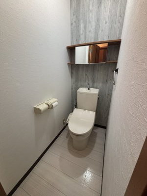 【トイレ】 | ストリーム桜 | トイレ収納・アクセントクロス