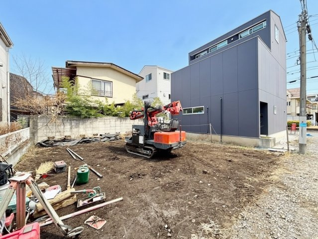 中野区江古田4丁目　新築戸建の外観|2026.02.16撮影

現地ご見学希望・資料請求などお気軽にお問い合わせ下さい！
03-5990-5201