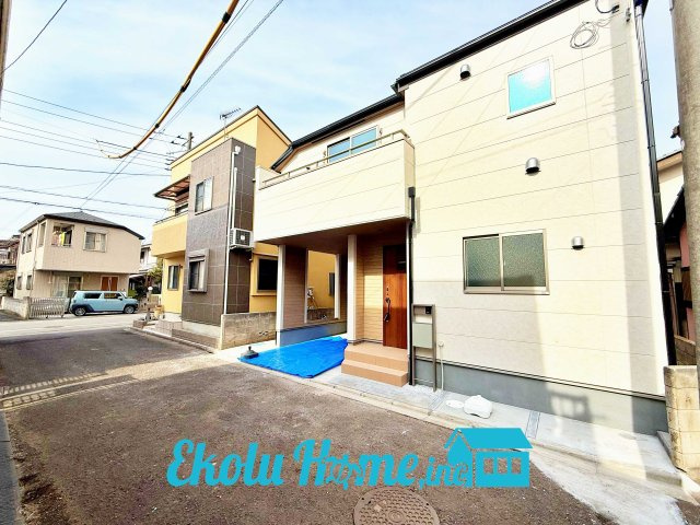 羽村小作台第1期　全1棟の前面道路含む現地写真