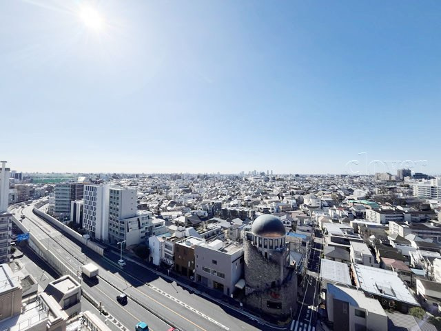 【展望】 | 柿の木坂パレス | バルコニーからの眺望