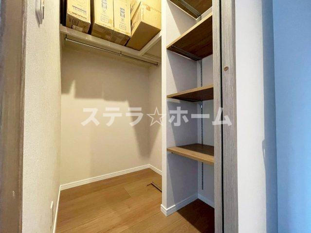 ルネブラン・クール北千里古江台の収納|便利な収納スペースです