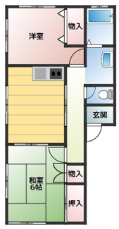 【間取り】 | ラポール仁平