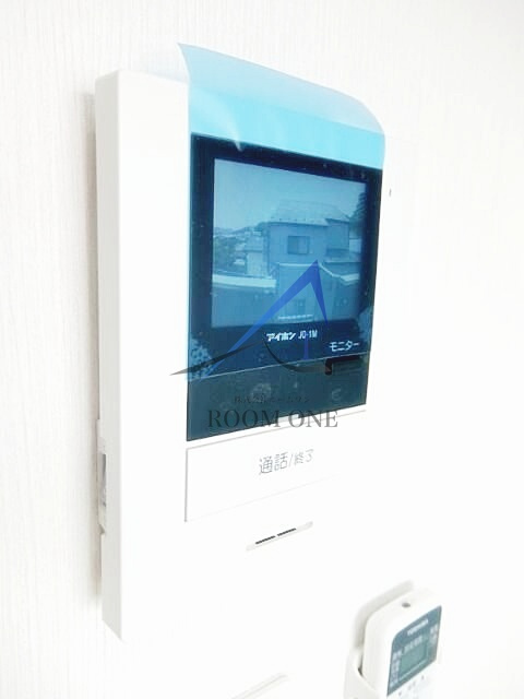 プランドール蒔田のセキュリティ|モニター付きインターホンです。