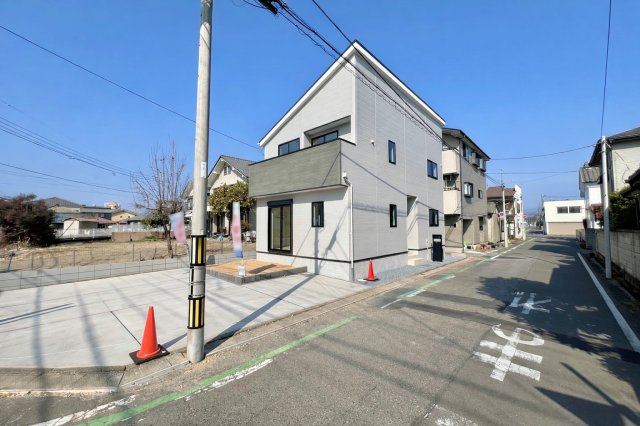 前橋朝日町2丁目の前面道路含む現地写真|駐車スペース２台以上可◎