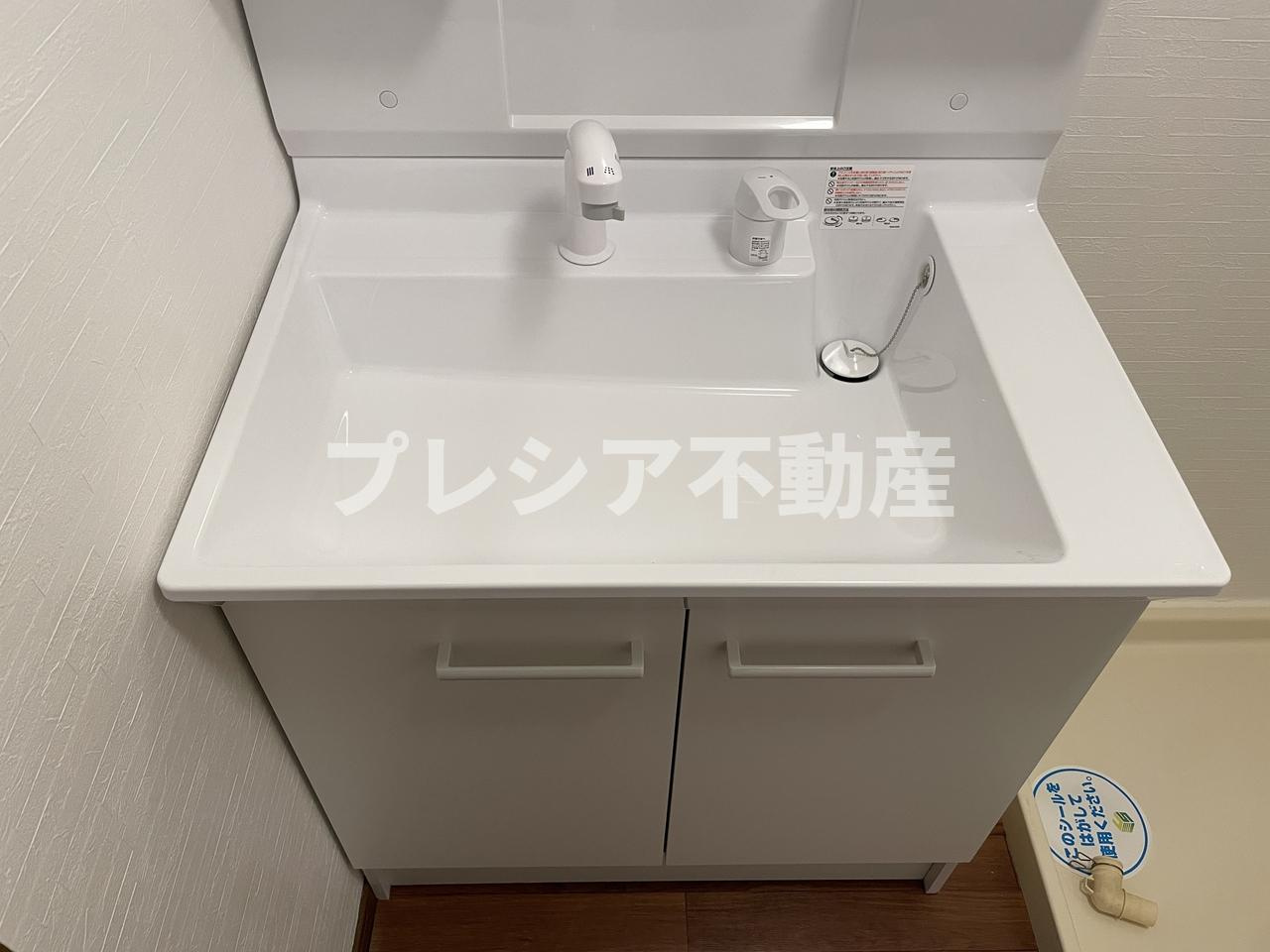 Vコートの洗面所