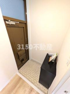 マンション島原の玄関