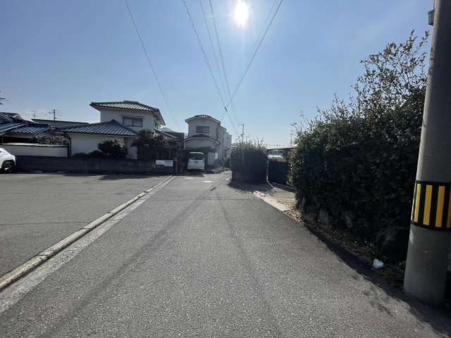 清住2丁目土地の外観|東側前面道路です。