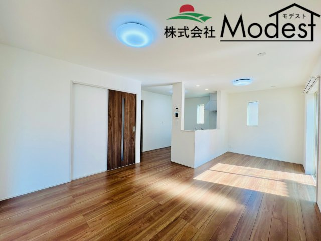 前橋市北代田町の居間・リビング|居心地の良いリビングは、ご家族も自然と集まる空間♪