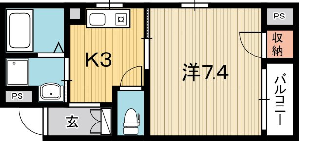 アゼリア南はりまの間取り