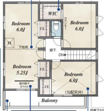 【仲介手数料無料】入間市下藤沢全６棟５号棟　入間市の新築住宅なら西武ハウジング