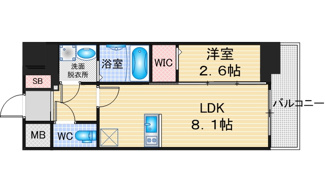 【間取り】 | エスリード名古屋STATION NORTH | 略図の為、現状優先