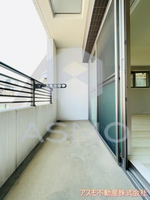 【バルコニー】 | プラシード新町 | 同マンション別部屋参考写真