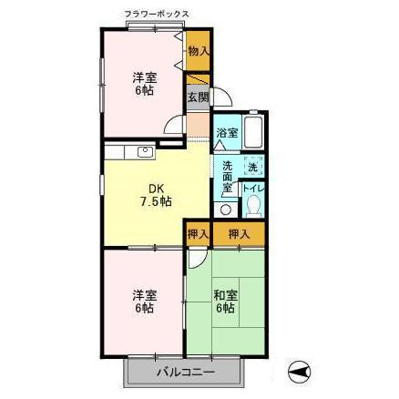 ソフィアコーポの間取り
