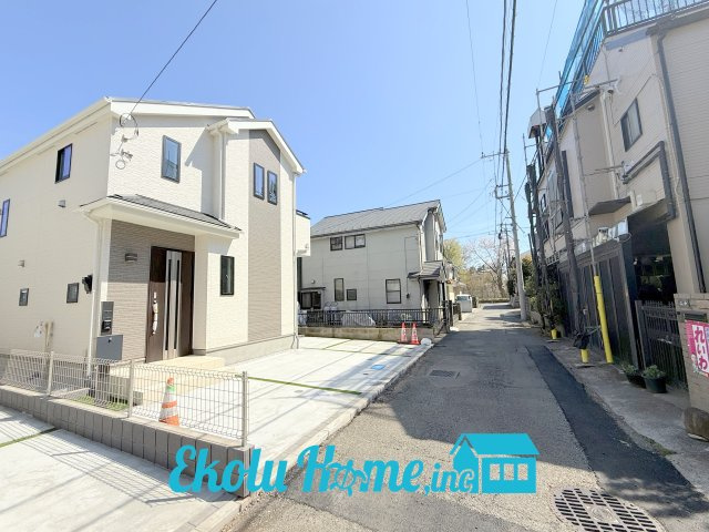 昭島美堀町2期　全2棟　2号棟の外観|B号棟　（2026年4月）撮影