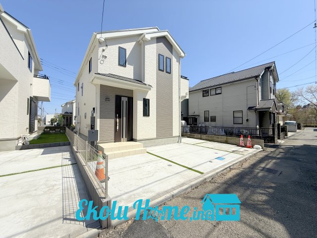 昭島美堀町2期　全2棟　2号棟の外観|B号棟　（2026年4月）撮影