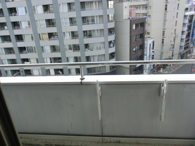コスモリード赤羽のバルコニー