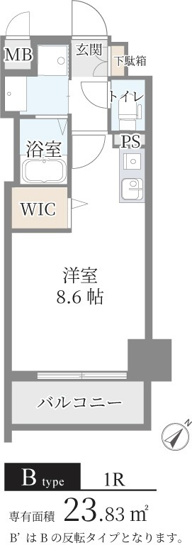 【間取り】 | ホープ上新庄