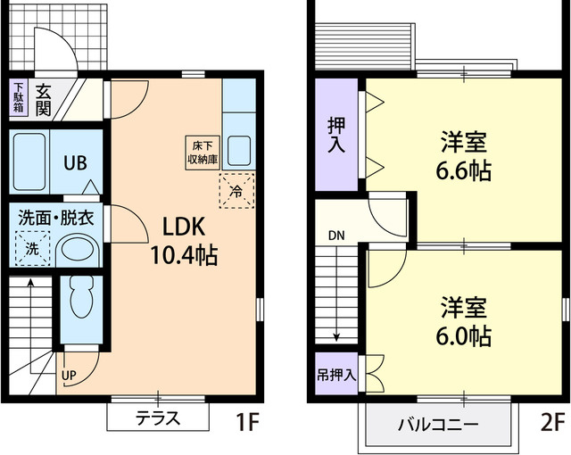 コンフォート Ⅰの間取り|間取り