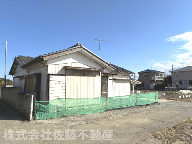 〈調整区域〉約58坪。住宅の建築に第43条1項の建築許可が必要ですの外観