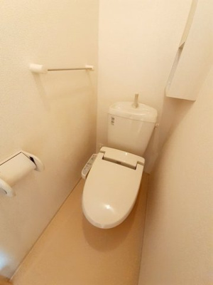 【トイレ】 | ヴェルドミールⅤ | 落ち着いたトイレです