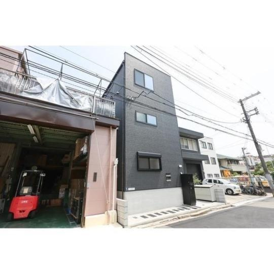 吹田市南金田２丁目のアパートの外観