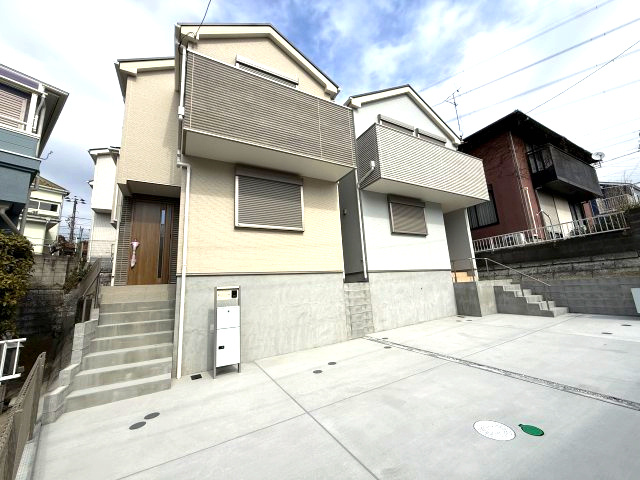 シックハウス対応　電子ドア　カースペース2台の外観|陽当良好