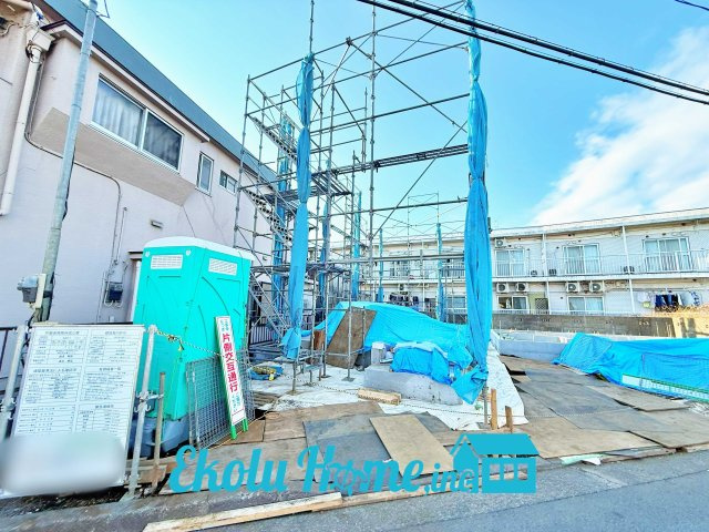 昭島市松原町2期　全2棟　2号棟の外観