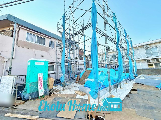 昭島市松原町2期　全2棟　2号棟の外観