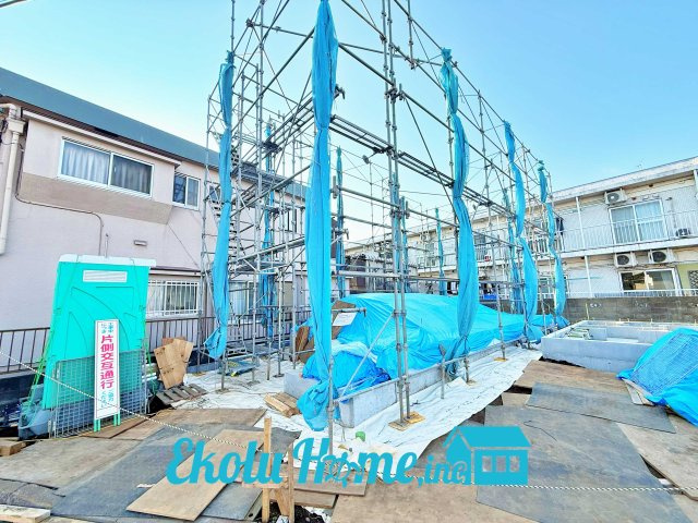 昭島市松原町2期　全2棟　2号棟の外観