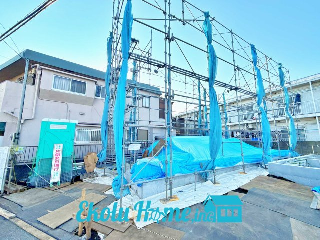 昭島市松原町2期　全2棟　2号棟の外観