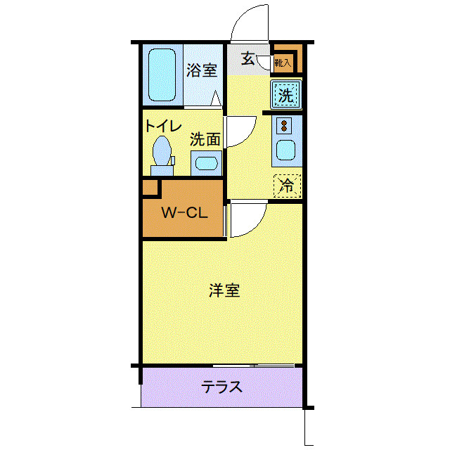 ラフィーナー松戸の間取り