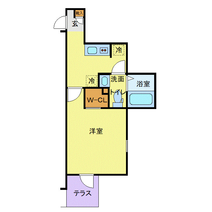 ラフィーナー松戸の間取り