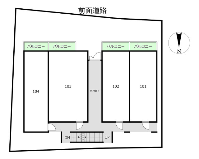 松戸市小金のアパート