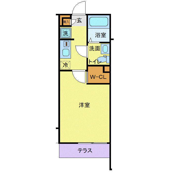 ラフィーナー松戸の間取り