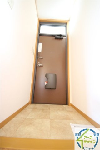 ハートフルハイツの玄関