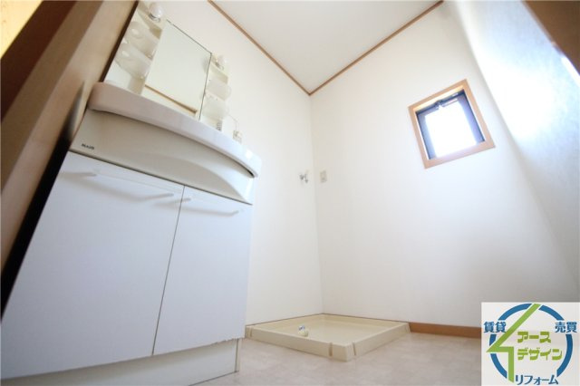 ハートフルハイツの洗面所