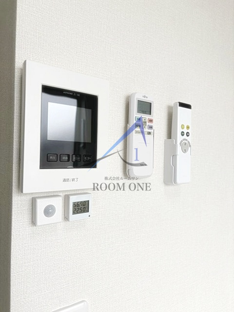 ＭＩ ＣＡＳＡ 平和台のセキュリティ|モニター付きインターホンです。